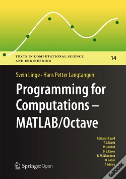 Capa do artigo Programming For Computations - Matlab/Octave