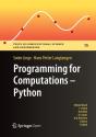 Programming For Computations - Python - Preview