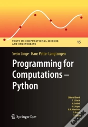 Capa do artigo Programming For Computations - Python