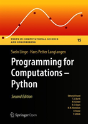 Programming For Computations - Python - Preview