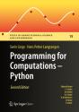 Programming For Computations - Python - Preview