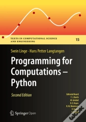 Capa do artigo Programming For Computations - Python