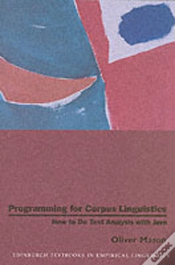 Capa do artigo Programming For Corpus Linguistics