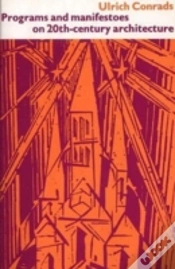 Capa do artigo Programs And Manifestoes On 20th-Century Architecture
