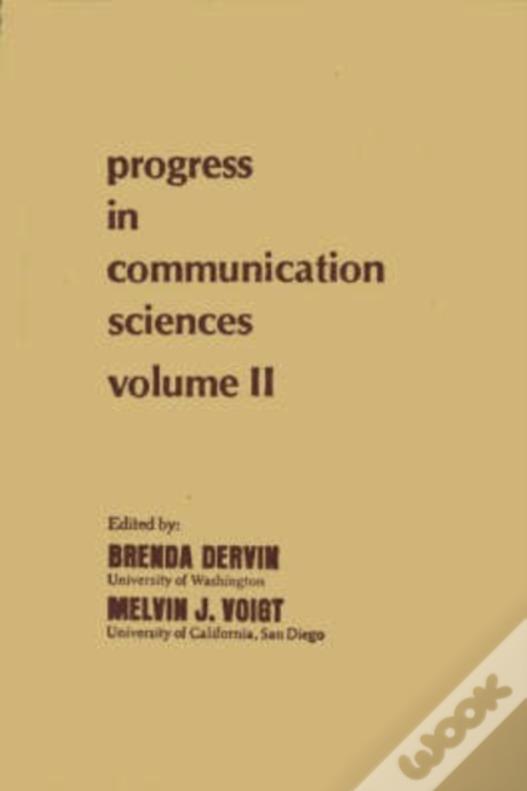 Progress In Communication Sciences, Volume 2