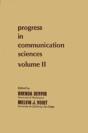 Progress In Communication Sciences, Volume 2 - Preview