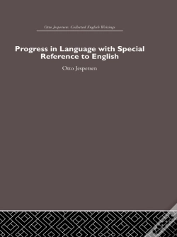 Capa do artigo Progress In Language, With Special Reference To English