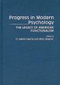 Progress In Modern Psychology - Preview