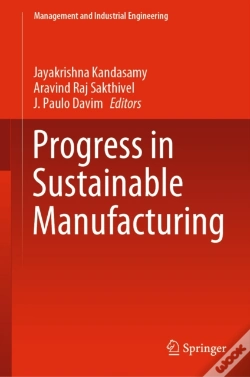Capa do artigo Progress In Sustainable Manufacturing