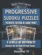 Progressive Sudoku Puzzles: Patriotic Ed - Preview