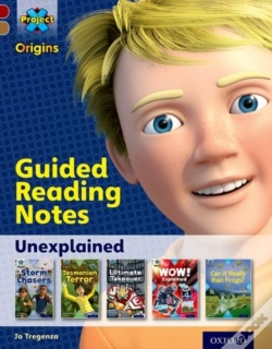 Capa do artigo Project X Origins: Dark Red Book Band, Oxford Level 18: Unexplained: Guided Reading Notes