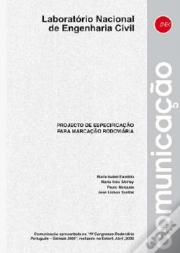 Projecto de especificação para marcação rodoviária
