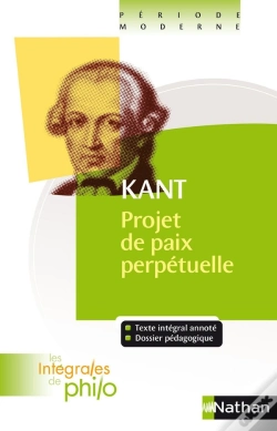 Capa do artigo Projet De Paix, De Kant