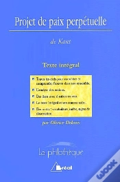 Capa do artigo Projet De Paix Perpetuelle De Kant
