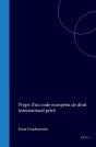 Projet D'Un Code Europeen De Droit International Prive - Preview