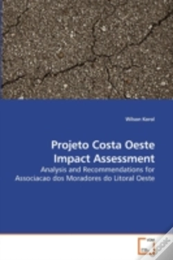 Capa do artigo Projeto Costa Oeste Impact Assessment