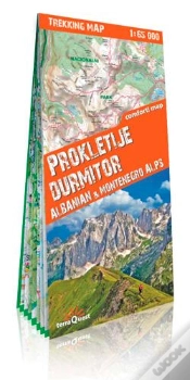 Capa do artigo Prokletije, Durmitor. Alpes Albanaises&Montenegro (Gb) (Trekking Map)