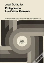Capa do artigo Prolegomena To A Critical Grammar