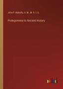 Prolegomena To Ancient History