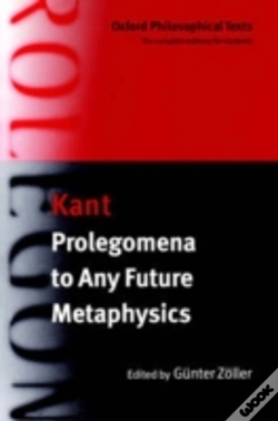 Capa do artigo Prolegomena To Any Future Metaphysics