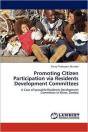 Promoting Citizen Participation Via Residents Development Committees - Preview