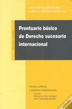 Capa do artigo Prontuario Básico De Derecho Sucesorio Internacional