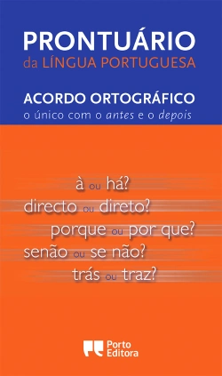 Capa do artigo Prontuário da Língua Portuguesa
