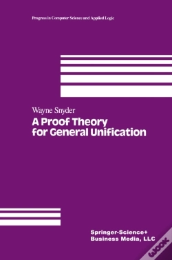 Capa do artigo Proof Theory For General Unification