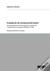 Capa do artigo Propadeutik Der Komplementarmedizin