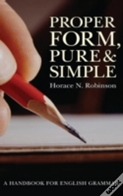 Capa do artigo Proper Form, Pure And Simple