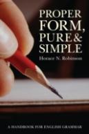 Proper Form, Pure And Simple