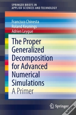 Capa do artigo Proper Generalized Decomposition For Advanced Numerical Simulations