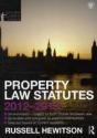 Property Law Statutes 2012-2013 - Preview