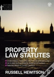 Capa do artigo Property Law Statutes 2012-2013