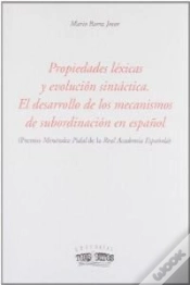 Capa do artigo Propiedades Lexicas Y Evolucion Sintactica