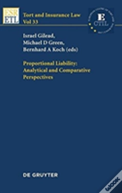 Capa do artigo Proportional Liability: Analytical And Comparative Perspectives