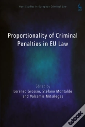 Capa do artigo Proportionality Of Criminal Penalties In Eu Law
