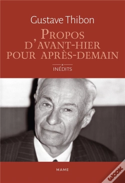 Capa do artigo Propos D'Avant-Hier Pour Après-Demain