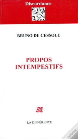 Capa do artigo Propos Intempestifs