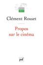 Propos Sur Le Cinema - Preview