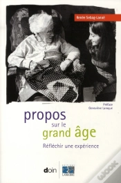 Capa do artigo Propos Sur Le Grand Age - Reflechir Une Experience