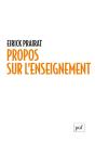 Propos Sur L'Enseignement - Preview