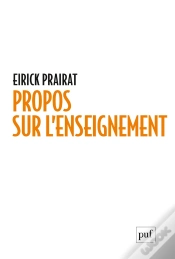 Capa do artigo Propos Sur L