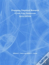 Capa do artigo Proposing Empirical Research
