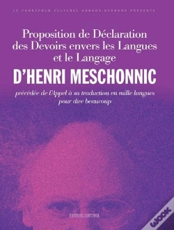 Capa do artigo Proposition De Déclaration Des Devoirs Envers Les Langues Et Le Langage