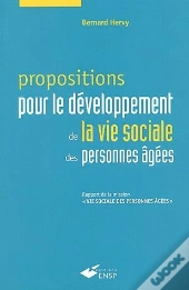 Proposition Pour Le Développement De La Vie Sociale Des Personnes Âgées