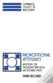 Capa do artigo Propositional Attitudes