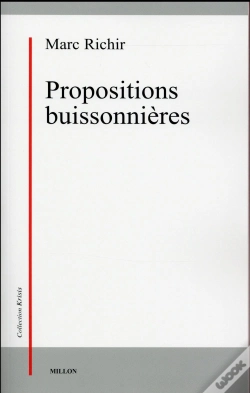 Capa do artigo Propositions Buissonnières