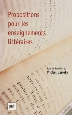 Capa do artigo Propositions Pour Les Enseignements Littéraires