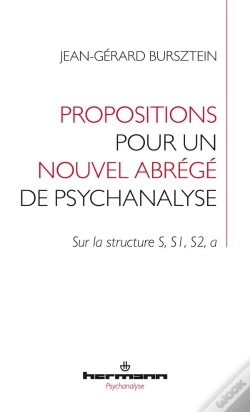 Capa do artigo Propositions Pour Un Nouvel Abrégé De Psychanalyse : Sur La Structure S, S1, S2, A
